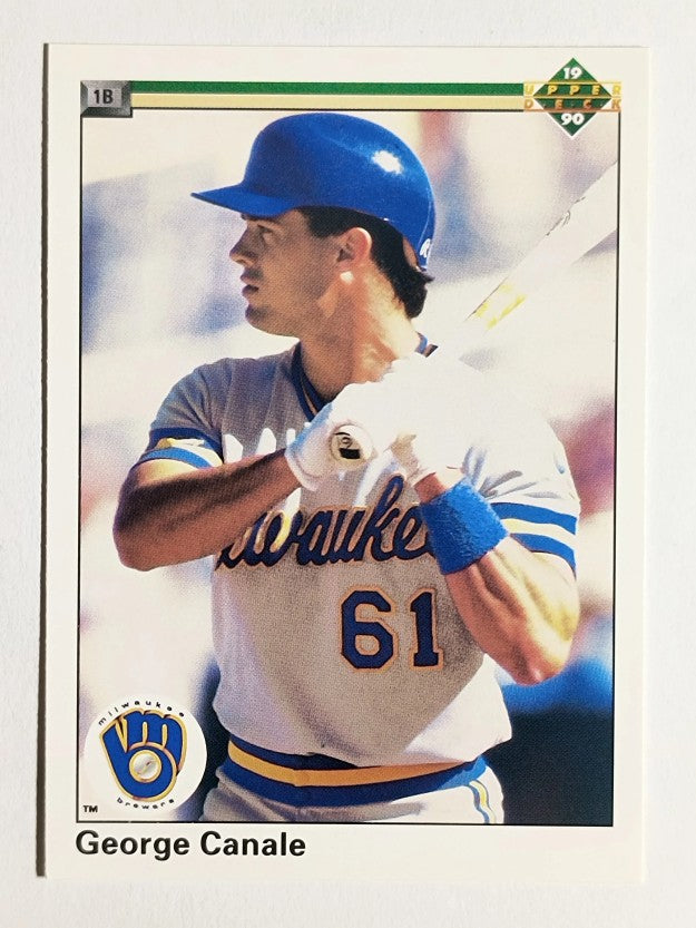 1990 Upper Deck #59 George Canale RC