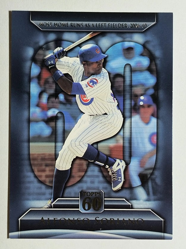 2011 Topps 60 #92 Alfonso Soriano