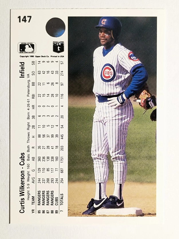 1990 Upper Deck #147 Curt Wilkerson