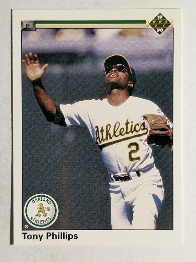 1990 Upper Deck #154 Tony Phillips