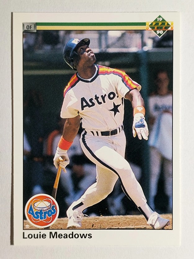 1990 Upper Deck #160 Louie Meadows