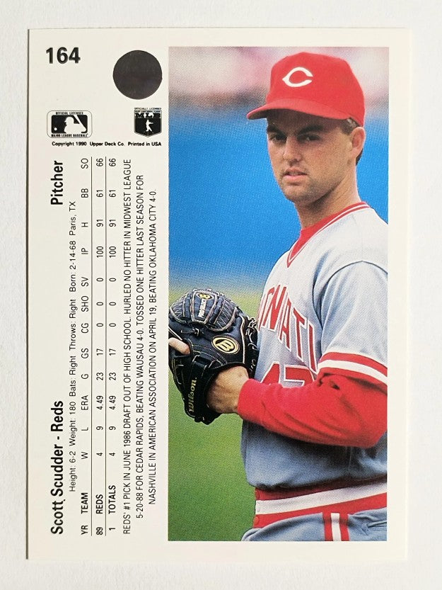 1990 Upper Deck #164 Scott Scudder