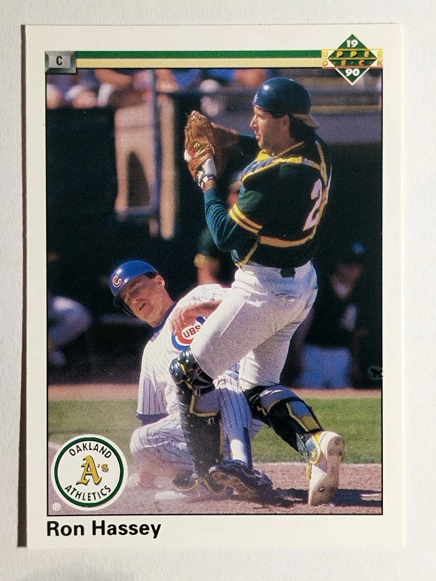 1990 Upper Deck #195 Ron Hassey