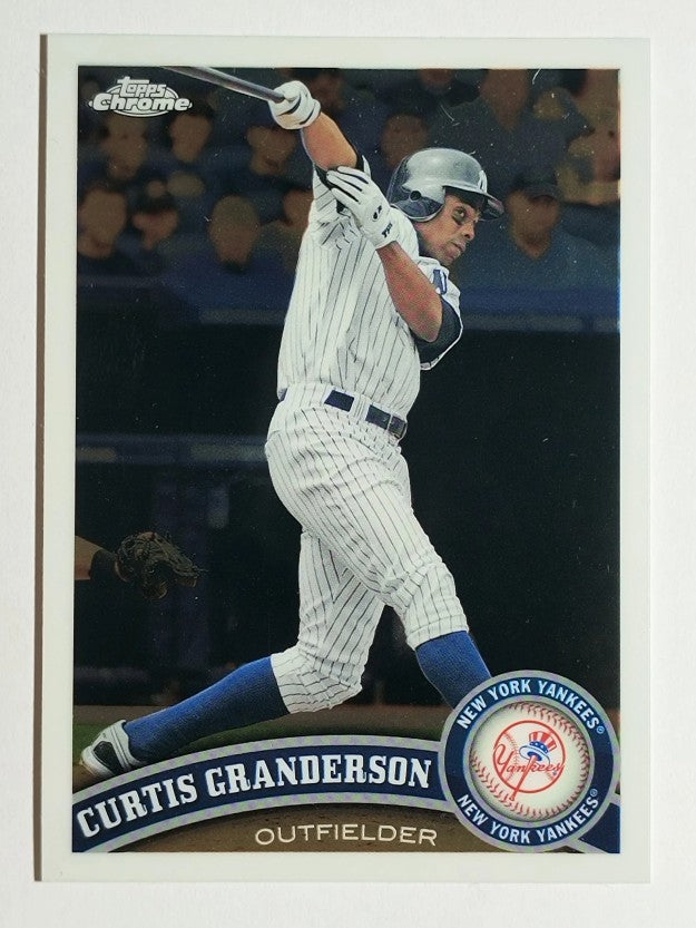 2011 Topps Chrome #158 Curtis Granderson