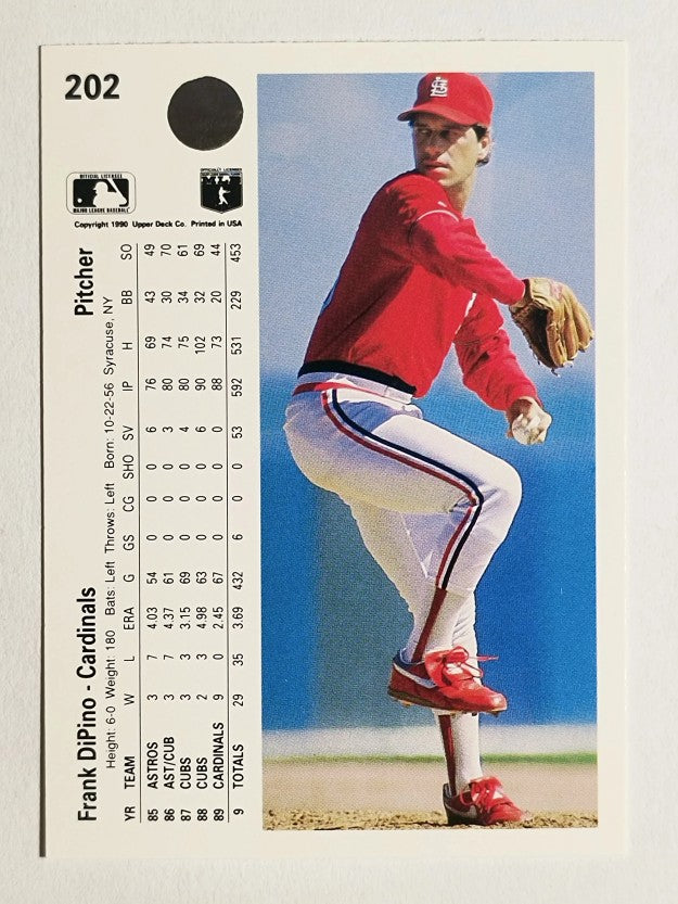 1990 Upper Deck #202 Frank DiPino