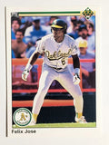 1990 Upper Deck #228 Felix Jose