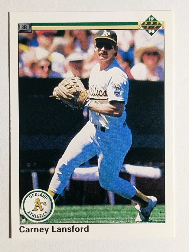 1990 Upper Deck #253 Carney Lansford