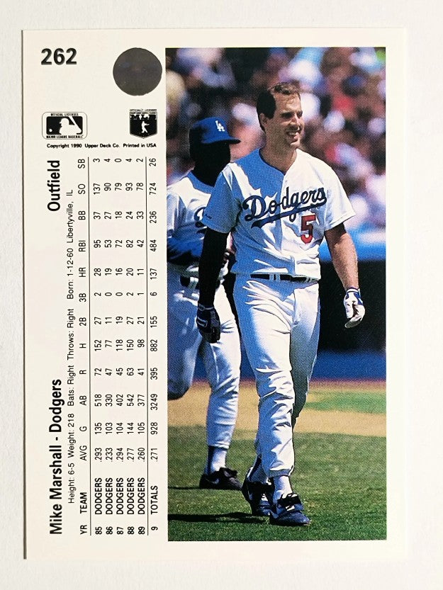 1990 Upper Deck #262 Mike Marshall