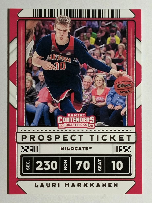 2020-21 Panini Contenders Draft Picks Variations #26 Lauri Markkanen