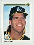 1990 Upper Deck #292 Storm Davis
