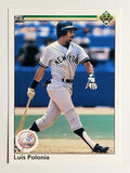 1990 Upper Deck #316 Luis Polonia