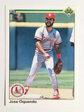 1990 Upper Deck #319 Jose Oquendo