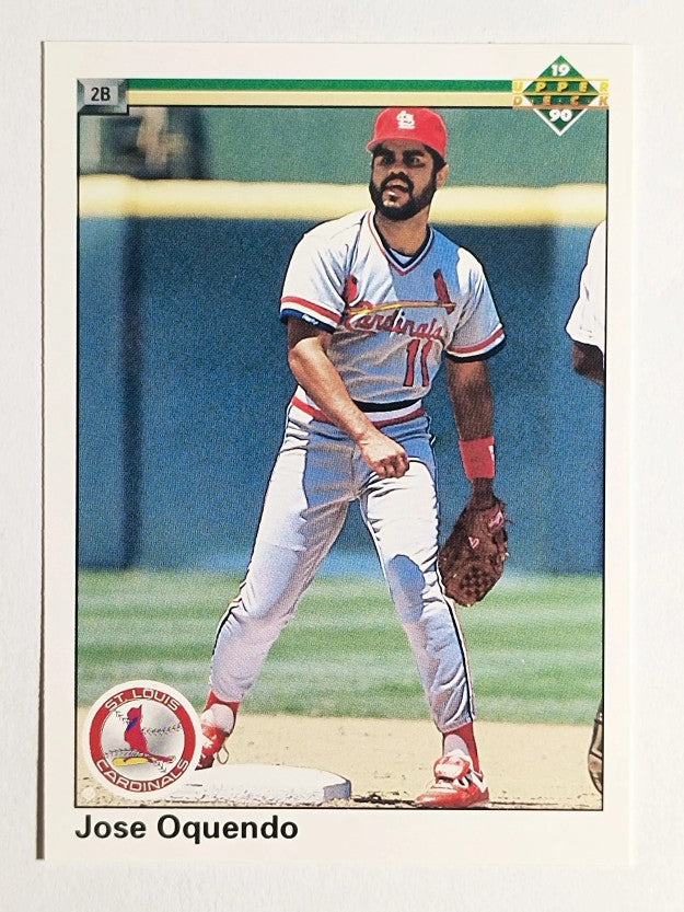 1990 Upper Deck #319 Jose Oquendo