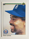 1990 Upper Deck #348 Chet Lemon