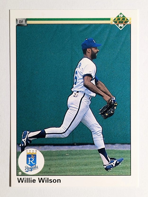1990 Upper Deck #349 Willie Wilson