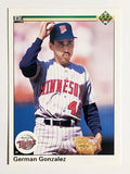 1990 Upper Deck #352 German Gonzalez