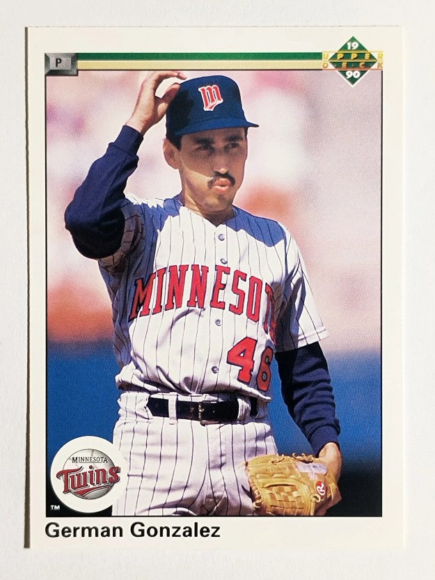 1990 Upper Deck #352 German Gonzalez