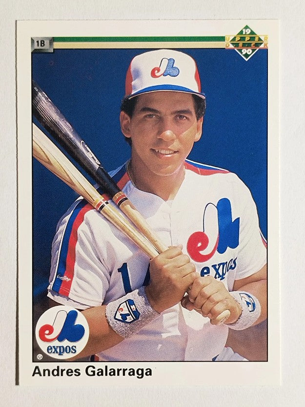 1990 Upper Deck #356 Andres Galarraga