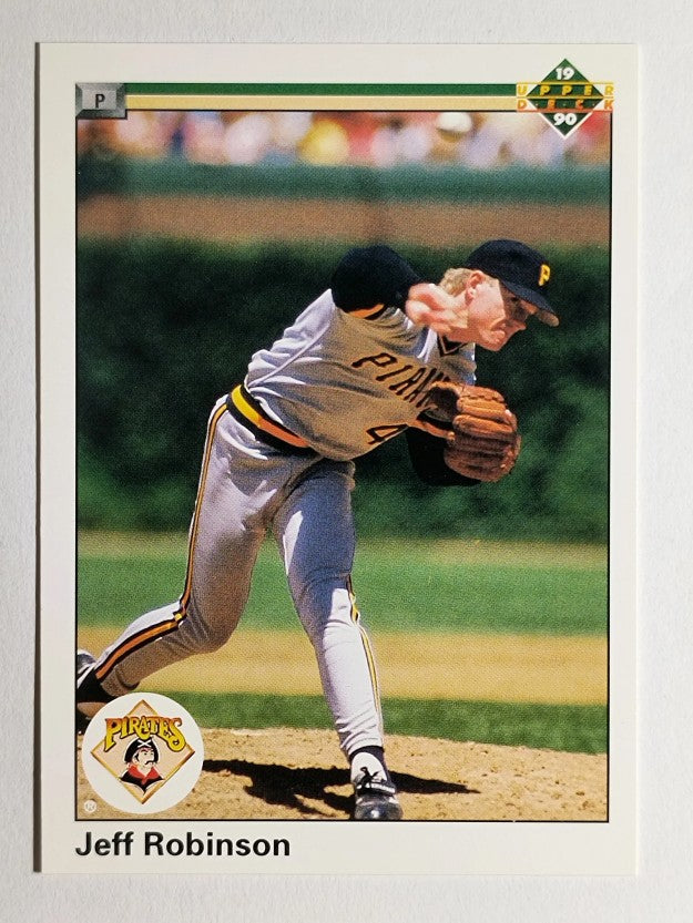 1990 Upper Deck #403 Jeff D. Robinson