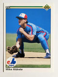 1990 Upper Deck #415 Mike Aldrete