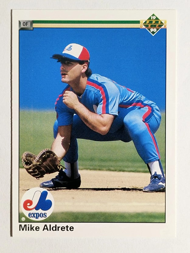 1990 Upper Deck #415 Mike Aldrete