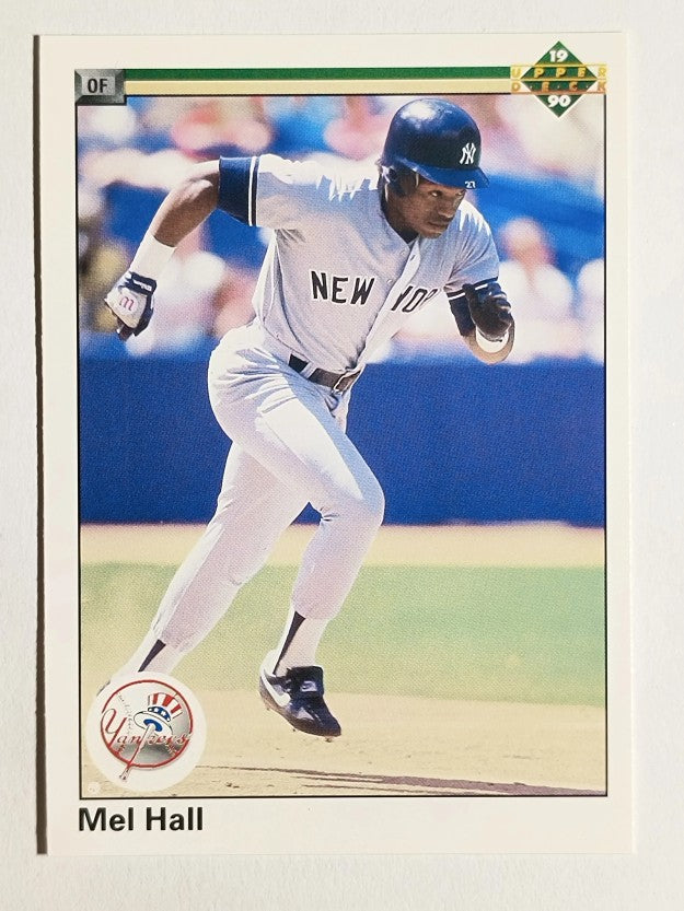 1990 Upper Deck #458 Mel Hall