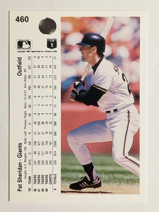 1990 Upper Deck #460 Pat Sheridan
