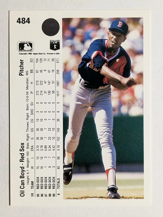 1990 Upper Deck #484 Dennis Boyd