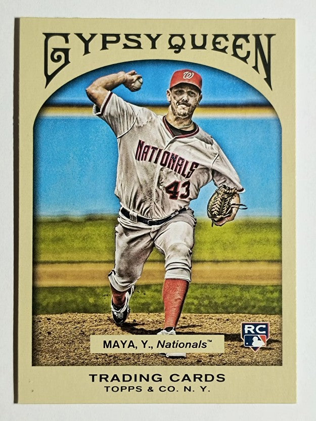 2011 Topps Gypsy Queen #233 Yunesky Maya RC