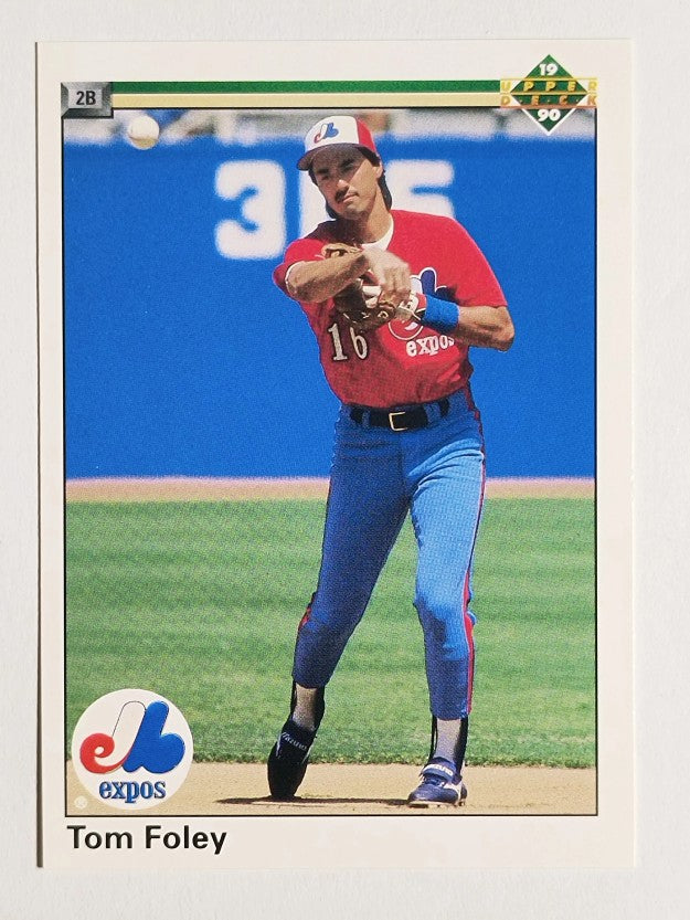 1990 Upper Deck #489 Tom Foley