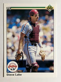 1990 Upper Deck #491 Steve Lake
