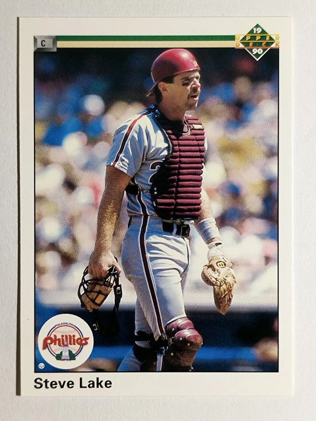 1990 Upper Deck #491 Steve Lake