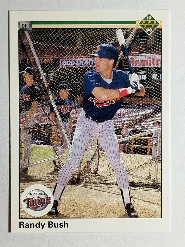 1990 Upper Deck #493 Randy Bush
