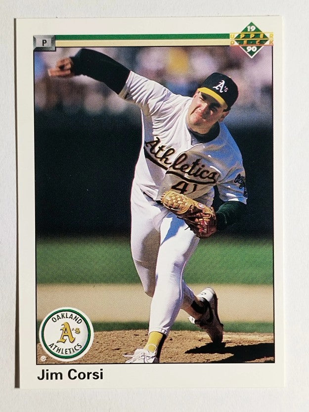 1990 Upper Deck #521 Jim Corsi