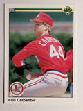 1990 Upper Deck #523 Cris Carpenter