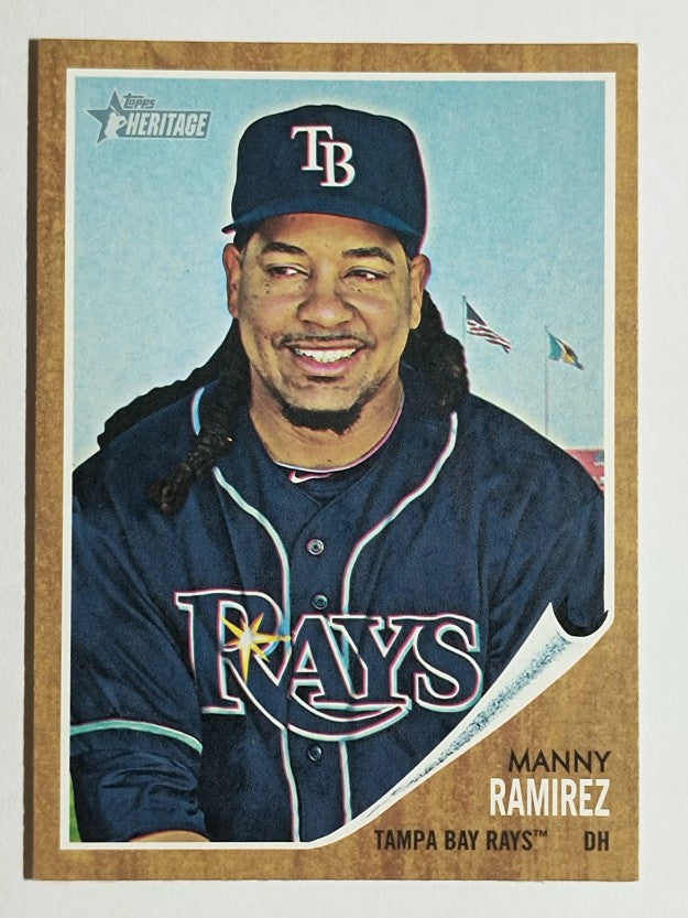 2011 Topps Heritage #87 Manny Ramirez