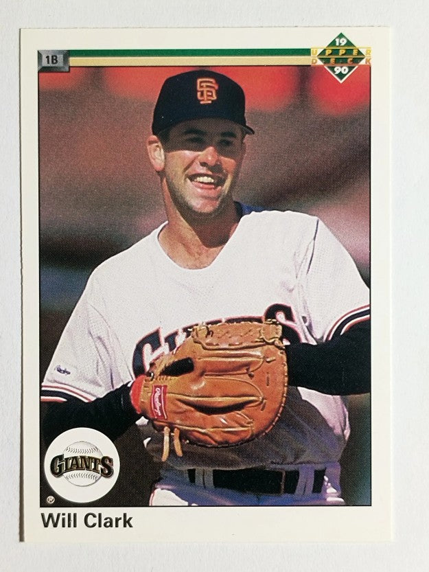 1990 Upper Deck #556 Will Clark