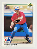 1990 Upper Deck #558 Mike Fitzgerald