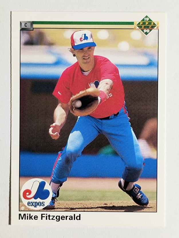 1990 Upper Deck #558 Mike Fitzgerald