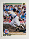 1990 Upper Deck #582 Rick Wrona