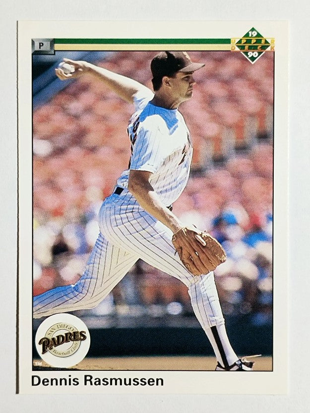 1990 Upper Deck #594 Dennis Rasmussen
