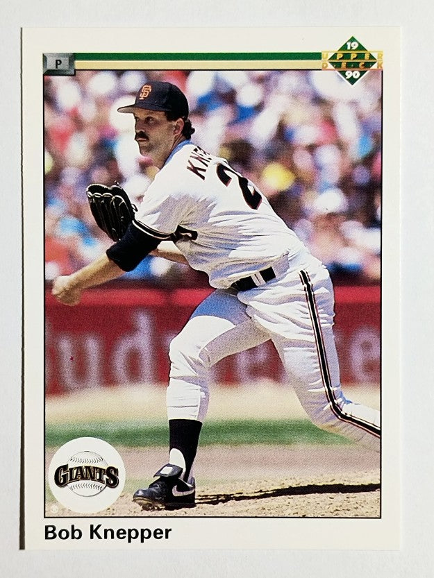 1990 Upper Deck #599 Bob Knepper