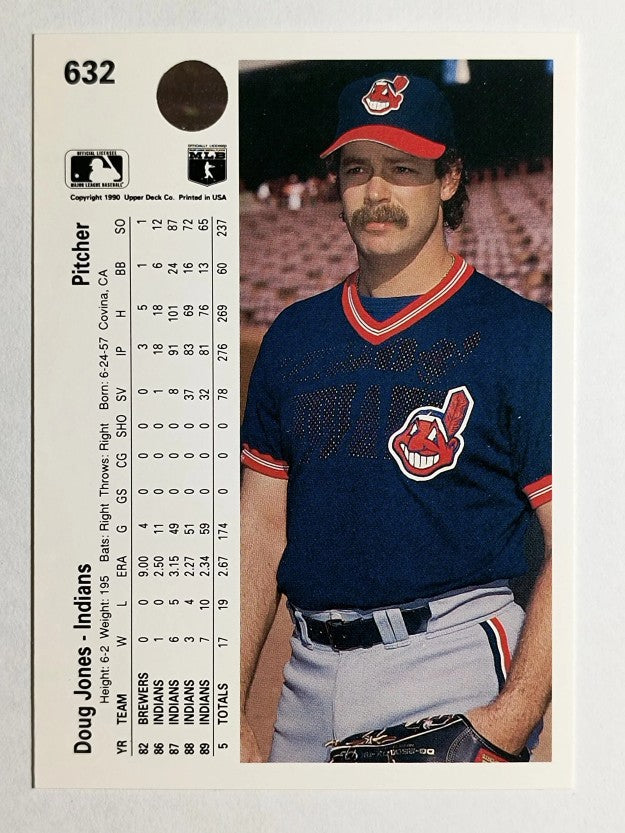 1990 Upper Deck #632 Doug Jones