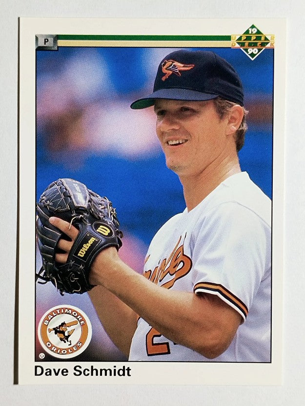 1990 Upper Deck #641 Dave Schmidt