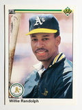 1990 Upper Deck #704 Willie Randolph