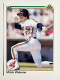 1990 Upper Deck #730 Mitch Webster
