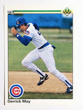 1990 Upper Deck #736 Derrick May RC