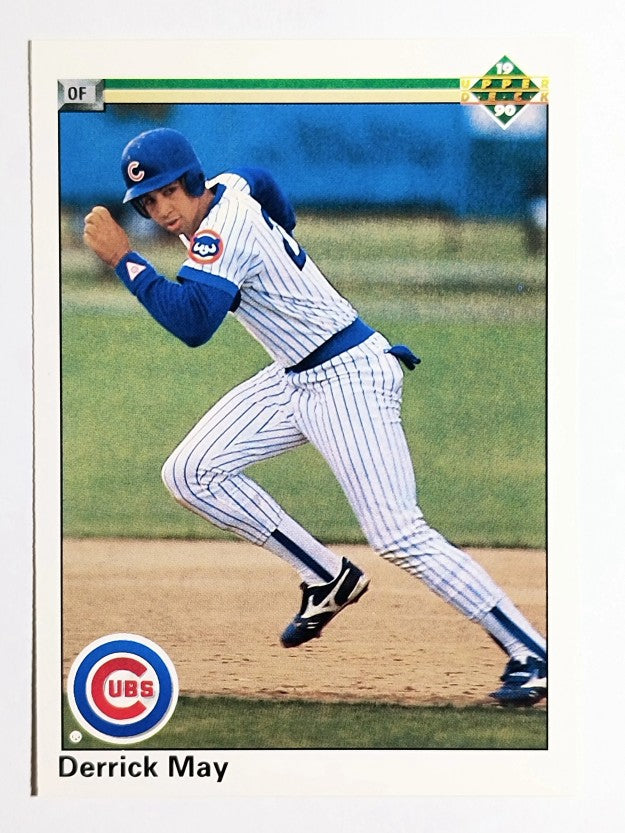1990 Upper Deck #736 Derrick May RC