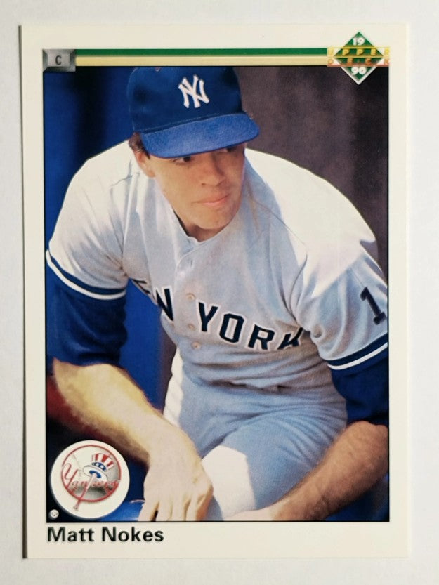 1990 Upper Deck #744 Matt Nokes