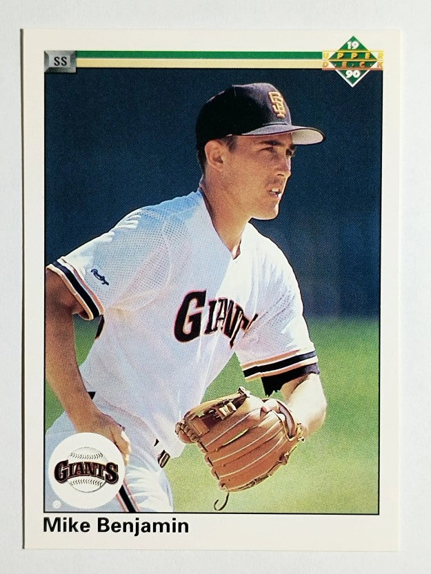 1990 Upper Deck #750 Mike Benjamin RC